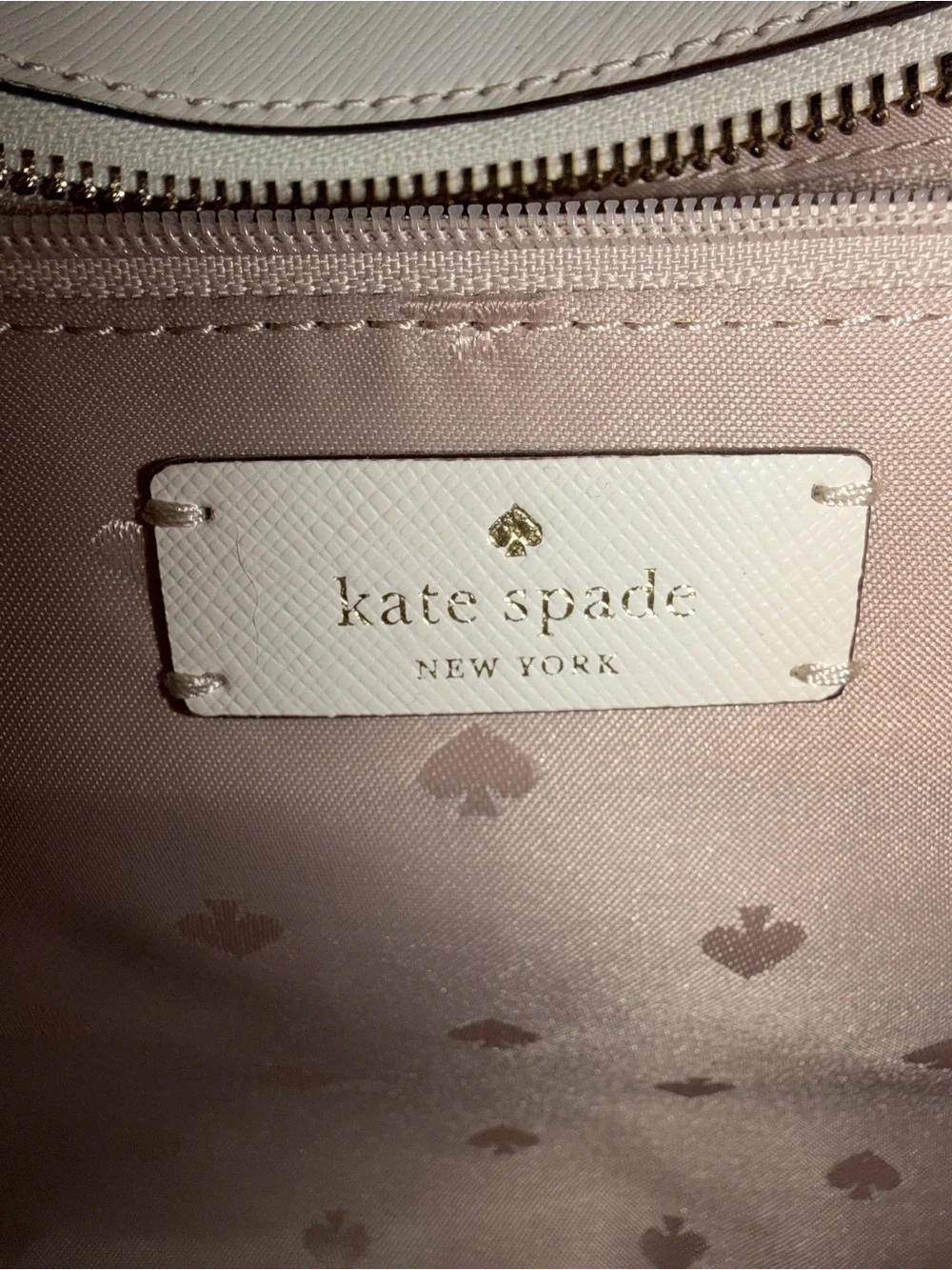 kate spade sleek cream
